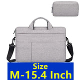 Briefcase Travel Messenger Women's 13 14 15 Inch Computer Documents Organizer Laptop Bag For Macbook Air Pro M1 Men Handbag