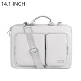 Oyixinger Briefcase Unisex Laptop Bag For Macbook Huawei Pro 13.3-15.6Inch Casual Solid Handbag Fashion Portable Business Bags