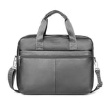 Briefcase Men Messenger Bag Genuine Leather Man Design Luxury Multifunction Business Shoulder Bag High Capacity Handbag Male