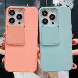 Camera Protection Matte Phone Case For iPhone 13 Pro Max 12 11 XR XS Max X 7 8 Plus 13 Pro 11 Shockproof Candy Color Soft Cover