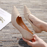 women fashion sweet yellow pu leather stiletto heels for party & night club lady black summer office heel shoes