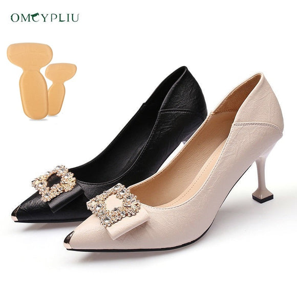 Womens Shoes Pointed High Heels 2020 Woman Sexy Pumps Fashion Black Shallow Mouth Ladies Work Shoes Plus Size 42 Zapatos mujer