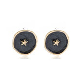 Lost Lady Fashion Enamel Moon Star Earrings Ring Necklace for Women Women's Metal Lightning Heart shaped Jewelry Sets Wholesale