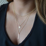 2021 Trend Elegant Jewelry Beads Chain Crystal Cross Pendant Necklace Unquie Women Fashion Necklace Wholesale X042