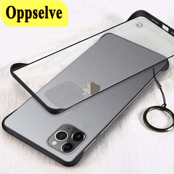 Luxury Frameless Case For iPhone 13 12 11 Pro X S XR 8 7 6 6s Capinhas Ultra Thin Hard PC Cover Case For iPhone 8 11 Coque Funda