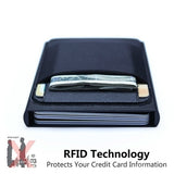 NEW Men Women Pop-Up RFID Card Wallet, Mini Metal Aluminum Protective Gear Storage Bag, Quick Release Smart Wallet
