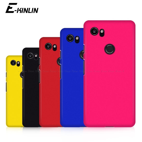 Ultra Thin Matte Hard PC Plastic Phone Case For Google Pixel 6 Pro 2 3 3a 4 4a XL 4XL 3XL 2XL 3aXL 5 5a 5G Frosted Back Cover