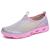 Hollow out mesh beach casual shoes woman footwear 2022 fashion slip-on breathable summer sneakers women shoes zapatos mujer