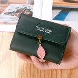 New Ladies Mini Handbags Small Leather Wallets for Women Change Purse Ladies Short Coin Pockets Female Clutch Bag monedero mujer
