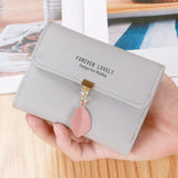 New Ladies Mini Handbags Small Leather Wallets for Women Change Purse Ladies Short Coin Pockets Female Clutch Bag monedero mujer
