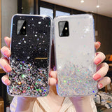 Phone case For Samsung Galaxy A51 A  51 A515F A515 A516 Case Bling Glitter Soft Back Cover For Samsung  A71 A 71 A716 A716F 5G