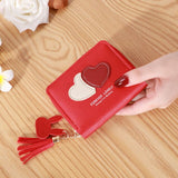 Trendy Mini Wallets for Women Female Short Coin Purses Small Zipper Hasp Money Pockets Ladies Leather Card Holder monedero mujer