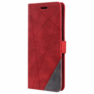 Leather Case For Samsung Galaxy Note 20 Ultra 10 Pro 9 8 A9 A8+ A7 A6+ 2018 J3 J5 J7 2017 J6 J4 Prime Flip Wallet Funda