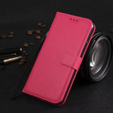 Leather Flip Wallet Case For Samsung Galaxy J1 J2 J3 J4 J5 J6 J7 J8 2015 2016 2017 Plus Pro 2018 Next Core Neo Protect Cover