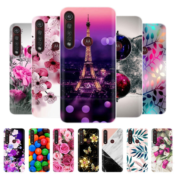 Phone Case Cover For Motorola Moto G8 Play / G8 Plus / One Macro / One Action Case Silicone Soft TPU Back Cover Fundas Bumper