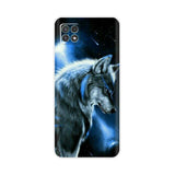 For Samsung A22 Case Silicone Soft Wolf Lion Floral Phone Cover on Samsung Galaxy A22 5G 4G GalaxyA22 A 22 Case TPU Clear Funda