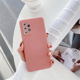 Square Liquid Silicone Case For Samsung Galaxy A32 A52 A72 4g 5g 2021 A 32 52 72 A51 A71 A53 A13 A50 A31 A21s A41 A42 Back Cover