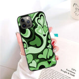 Heart Circle Case For Iphone 13 Pro Max Case iphone 11 12 Pro XS Max 7 8 Plus XR X Mini 6 6S SE 2020 Cover Iphone11 Fundas Coque