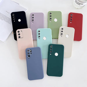 Square Silicone Phone Case For Huawei P40 Lite P20 P50 P30 Lite Pro P smart Plus 2018 2019 Psmart Z Nova 3i 4e Soft Fundas Cover