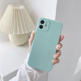 Square Silicone Phone Case For Huawei P40 Lite P20 P50 P30 Lite Pro P smart Plus 2018 2019 Psmart Z Nova 3i 4e Soft Fundas Cover