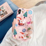 Santa Reindeer Christmas For Samsung Galaxy A32 A31 A30 A52 A51 A50 A72 A71 A70 A12 A11 A10 A40 S20 FE Plus Note 20 Ultra Case