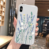 Flower Case For Samsung Galaxy A50 Case On Samsung A70 A30s A40 A20 A20e A10S A01 A10E A02 A 50 70 30s Silicon Anti-fall Covers