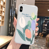 Flower Case For Samsung Galaxy A50 Case On Samsung A70 A30s A40 A20 A20e A10S A01 A10E A02 A 50 70 30s Silicon Anti-fall Covers