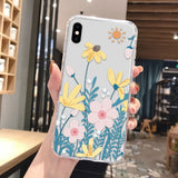 Flower Case For Samsung Galaxy A50 Case On Samsung A70 A30s A40 A20 A20e A10S A01 A10E A02 A 50 70 30s Silicon Anti-fall Covers