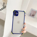 Funda For Apple iPhone 13 Pro Max Resistente Silicone For IPhone 11 Case X XS XR 6 6s 7 8 Plus 12 MINI SE 2020 Matte Clear Cover