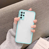 Hot Matte Hard Clear Case Cover For Samsung Galaxy A51 A71 A32 A52 A72 F62 M62 S21 Ultra S20 FE S10 S9 S8 Plus S10E Lens Protect