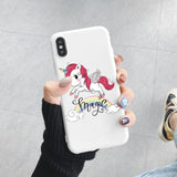 Cute Rainbow Unicorn Cat Colourful Love Case Cover For iPhone 11 Pro Max 12 13 Pro Mini SE 2020 XR XS MAX X 10 8 6 6S 7 Plus