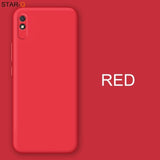 New Liquid Silicone Phone Case For Xiaomi Redmi 9A 9AT 9C Nfc Original Camera Protective Soft Back Covers On Redmi9c Redmi9a