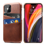 PU Leather Case For iPhone 12 Pro Max luxury Back Cover Card Holder For iPhone 12 11 Pro Max X XS 6 6S 7 8 Plus Leather Cases