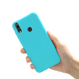 For Huawei Y7 2019 y7 Prime 2019 Case Silicone TPU Cover Matte Soft Phone Case For Huawei Y7 2019 Y 7 Y7Prime Y7 Prime 2019 Case