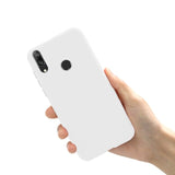 For Huawei Y7 2019 y7 Prime 2019 Case Silicone TPU Cover Matte Soft Phone Case For Huawei Y7 2019 Y 7 Y7Prime Y7 Prime 2019 Case