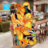 Hand Painted Flowers Case For Oneplus 9 8 Pro 8T 7 6 6T One Plus 1+8 Soft TPU Silicone Anti-fall Protect Back Pattern Phone Case
