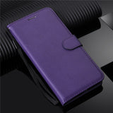 Leather Flip Wallet Case For Samsung Galaxy J2 J4 Core J4 J5 J6 Prime Plus J7 Duo J8 C9 Pro A6S A8 2018 Cover With Hand Strap