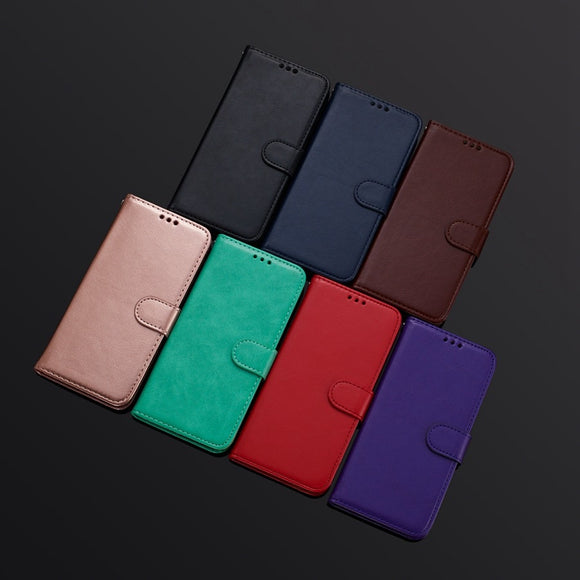 Flip Leather Case For Huawei P20 P20Lite 2019 P30 P30Lite P40 Plus PSmart Z PSmart 2019 Y6 2019 Y7 2019 Mate10 Lite Mate20 Pro