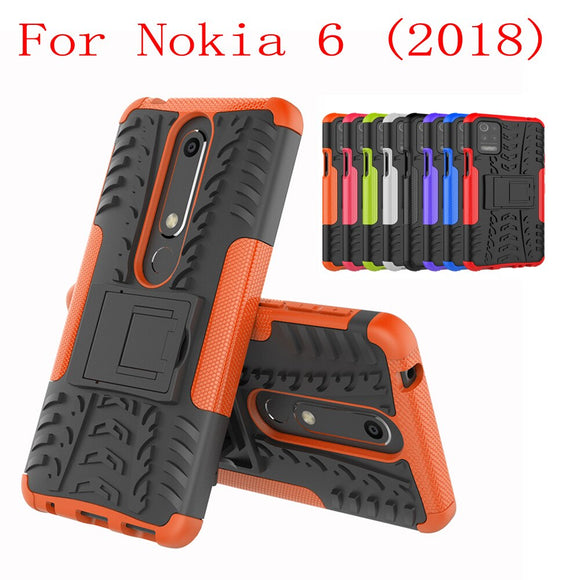 Sunjolly Case for Nokia 6 2018 Wallet Stand Flip PU Leather Phone Case Cover coque capa Nokia 6 2018 Case Nokia 6 2018 Cover