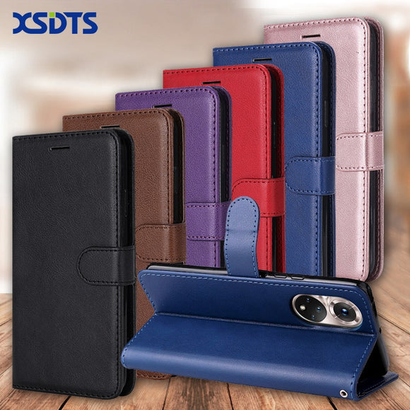 XSDTS Wallet Case For Huawei Nova 9 8I 7 Pro 6 SE 7I 5i 5T 4 4E 3E 3 3i High quality Flip PU Leather Phone Cover Coque