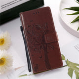 Flip Case For Samsung Galaxy S8 S9 Plus S10E S6 S7 Edge S3 S4 S5 Mini Luxury Emboss Leather Wallet Cover Stand Bags Phone Coque