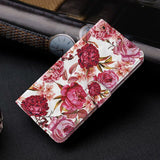 Fashion 3D Lion Leather Flip Wallet Case for Xiaomi Redmi Note 9 9S 8T 8 7 Pro Redmi 9C 8A 8 7A Mi Note 10 POCO C3 Holder Cover