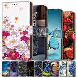 Flip Leather Wallet Case For Samsung Galaxy J6 J2 Pro 2018 J5 2017 On5 J3 2016 J4 Plus Core J2 J5 Prime Book Style Painted Case