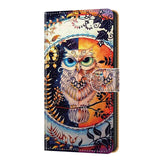 Flip Leather Wallet Case For Samsung Galaxy J6 J2 Pro 2018 J5 2017 On5 J3 2016 J4 Plus Core J2 J5 Prime Book Style Painted Case