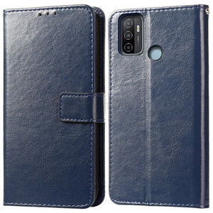 Leather Flip Case For Oppo A73 A53 A9 A5 2020 F11 F19 Pro Ace 2 A94 A93 A92S A91 A83 A8 A79 A72 A71 A7 A52 A72 A39 A57 A33 A3