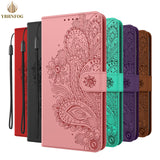 Luxury 3D Pattern Leather Flip Phone Case For Xiaomi Redmi 8A 9 9A Redmi Note 8 8T 9S Pro Max Card Slots Wallet Stand Bags Cover