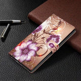 Fashion Love Heart Leather Flip Wallet Case for Samsung Galaxy J4 J6 J8 Plus A6 Plus A7 A9 2018 A42 S20 FE S30 Plus Ultra Cover