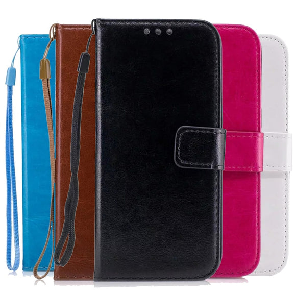 PU Leather Flip Wallet Case For Samsung Galaxy A3 A5 A7 2016 2017 A6 A8 Plus A7 A9 2018 G530 G355H S7562 Holder Cover