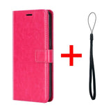 Ultra thin Flip Leather Case for Xiaomi Redmi Note 7 Redmi Note7 Pro Back Lanyard Wallet Phone Case for Xiaomi Redmi 7 7A Cover