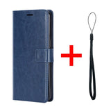 Ultra thin Flip Leather Case for Xiaomi Redmi Note 7 Redmi Note7 Pro Back Lanyard Wallet Phone Case for Xiaomi Redmi 7 7A Cover